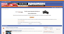 Desktop Screenshot of ivecoforums.com